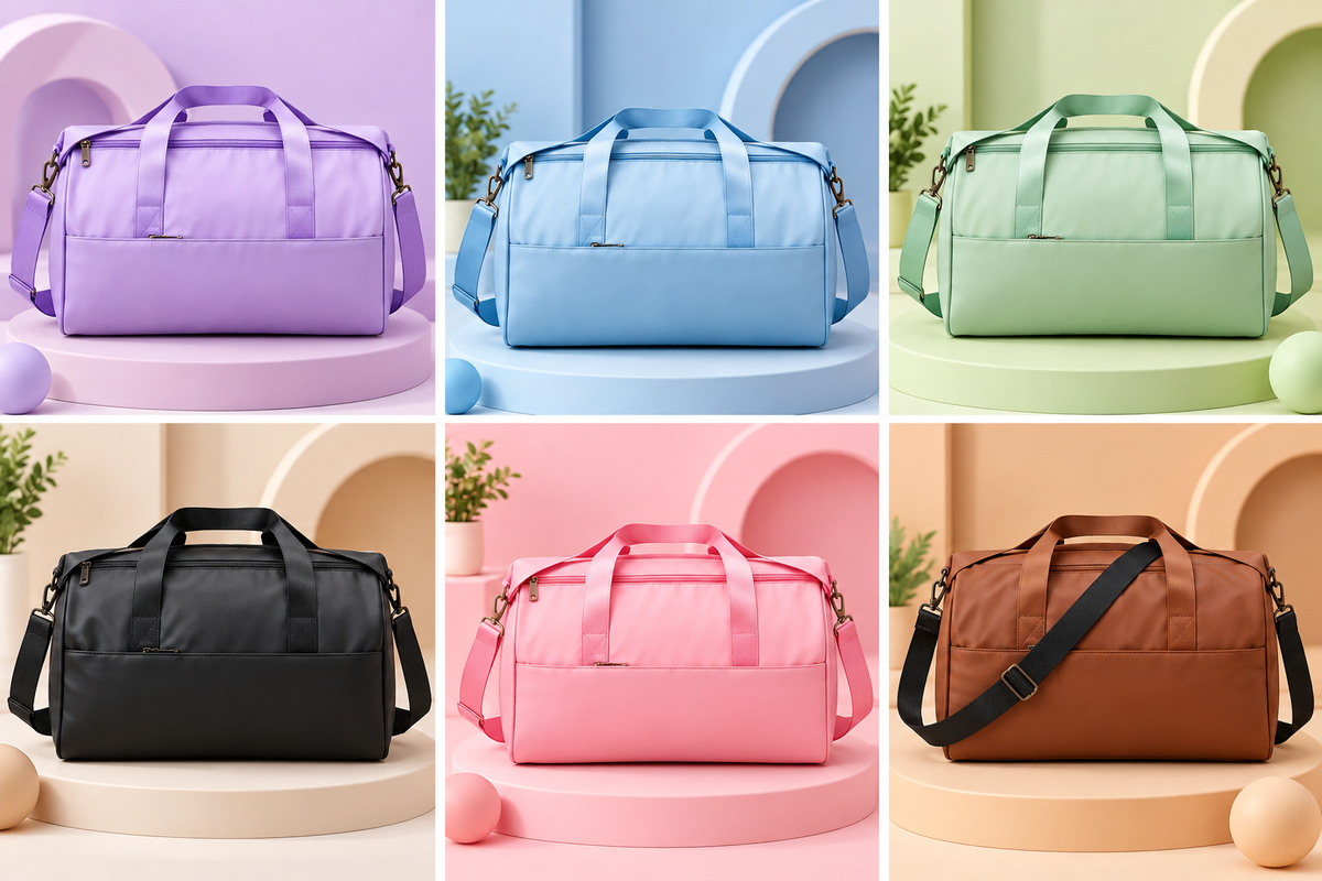 PU Leather Duffle Bag