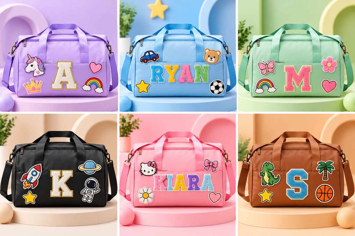 PU Leather Duffle Bag