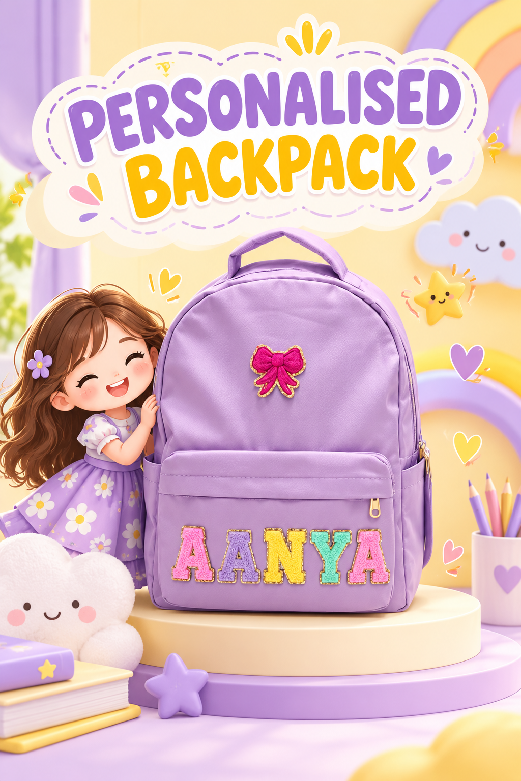 PU Chest Bag (10X7 inch) - Mix Color