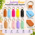 Personalized Premium PU Leather Name Keychain