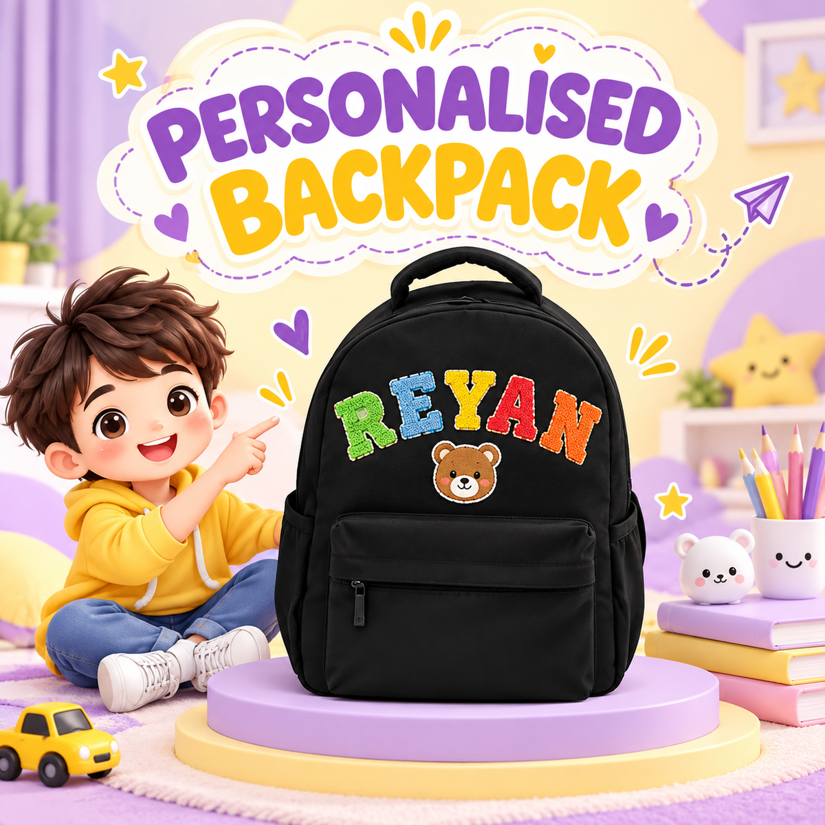 PU Chest Bag (10X7 inch) - Mix Color